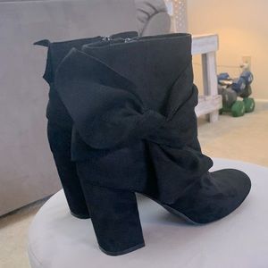 Black booties size 8.5